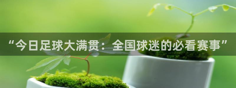  b0b体育综合体育平台：“今日足球大满贯：全国球迷的必看赛事